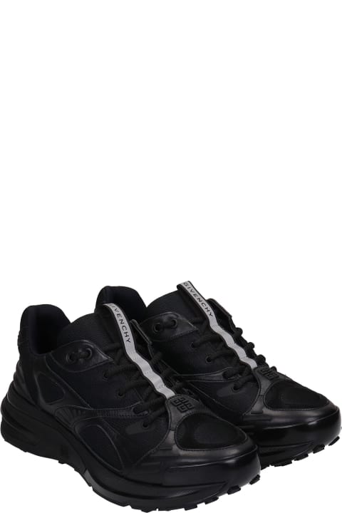 Giv Tr Low Sneakers In Black Polyester