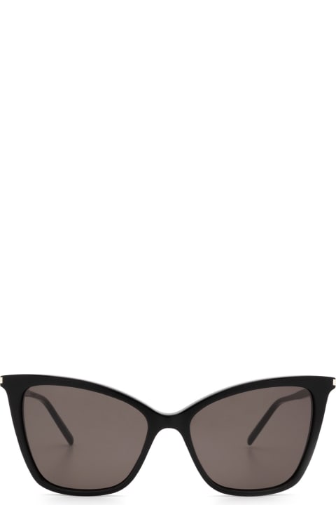Saint Laurent Eyewear Sl 384 Black Sunglasses - Black Black Black