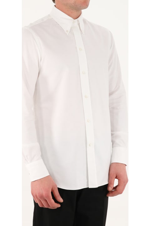 Salvatore Piccolo White Cotton Shirt - White