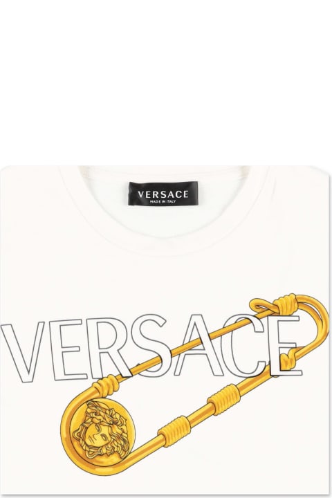 Young Versace T-shirt - Nero+multicolor