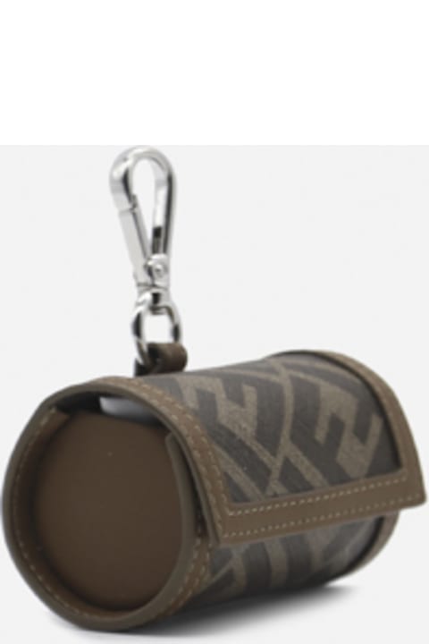 Bag Holder In Fabric With All-over Ff Motif