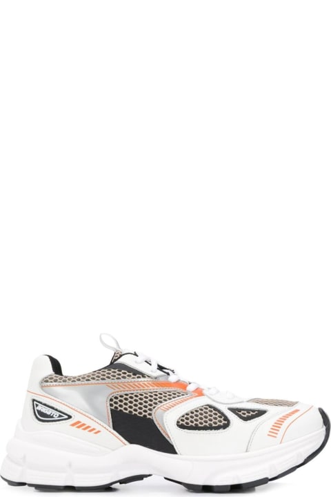 Marathon Runner Recycled Rubber Leather And Claf Sneakers