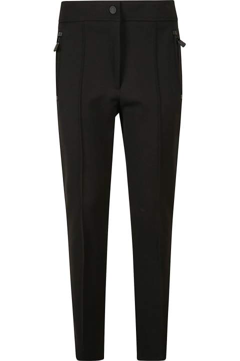 Moncler Buttoned Trousers - Nero