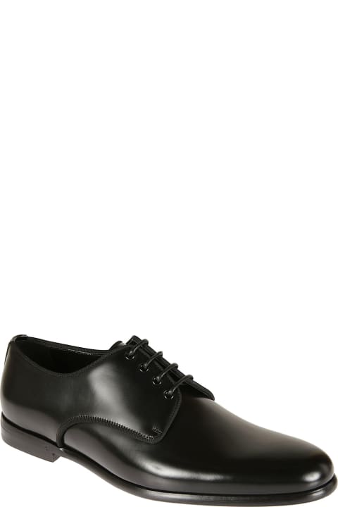 Dolce & Gabbana Classic Oxford Shoes - BLUE/RED