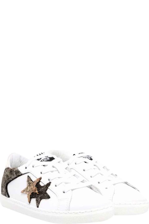 White Sneakers Teen 2 Star Kids