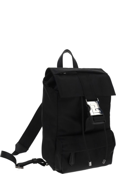 Fendi Backpack - Black+sapphire