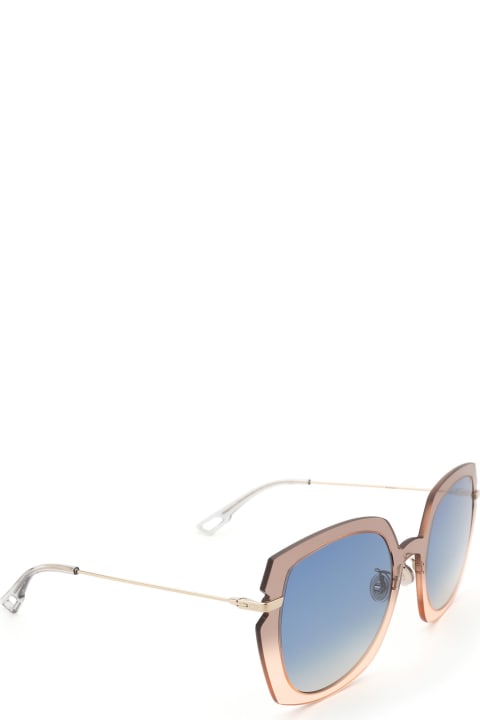 Dior Eyewear Diorattitude1 Grey Pink Sunglasses - J5G GOLD