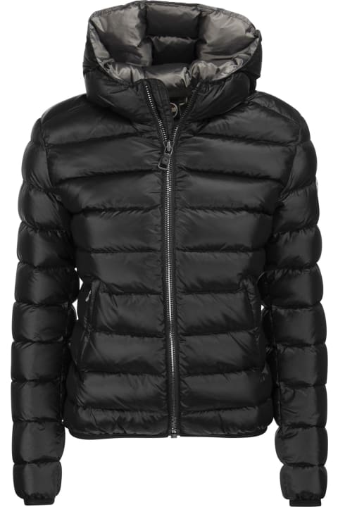 Friendly - Down Jacket With Fixed Hood