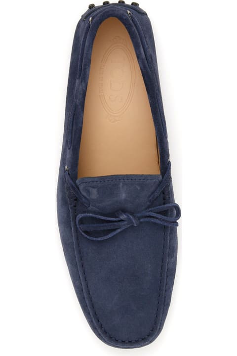 Tod's Gommino Loafers With Laces - Testa Moro