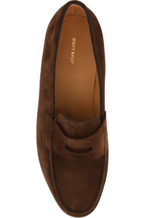 Suede Leather Lopez Penny Loafers