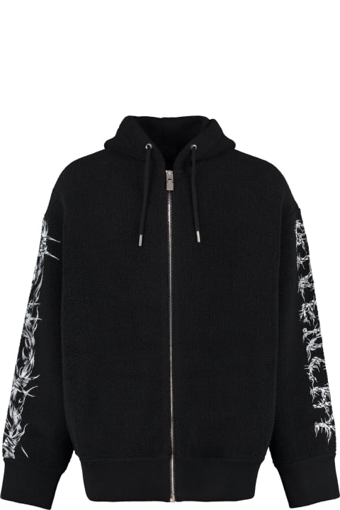 Knitted Full Zip Hoodie