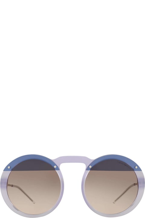 Emporio Armani Ea4121 Opaline Violet Sunglasses - Bianco
