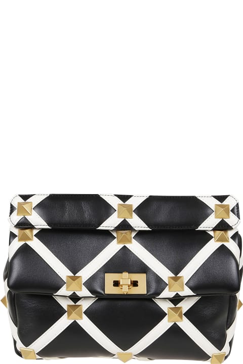 Large Shoulder Bag Roman Stud
