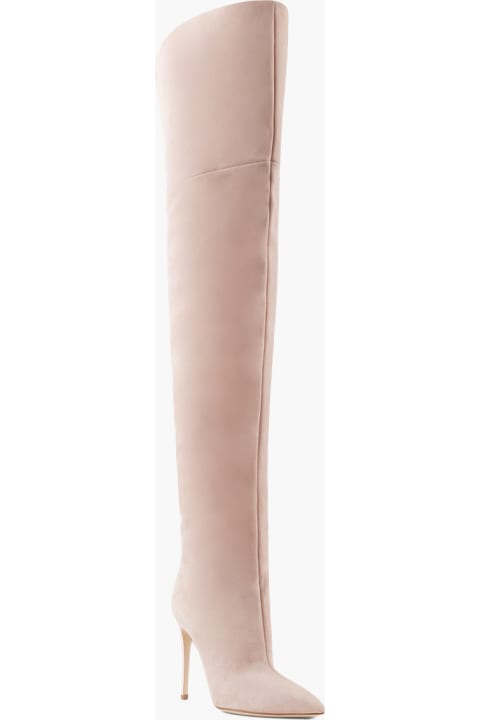 Over-the-knee Suede Boots