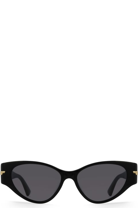 Bottega Veneta Eyewear Bv1002s Black Sunglasses - Burgundy Burgundy Bro