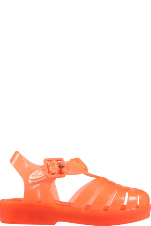 Melissa Orange Sandals For Kids - Multicolor