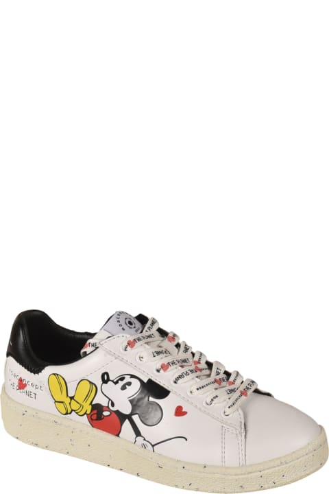 Recycled Lea Mickey Mouse Sneakers