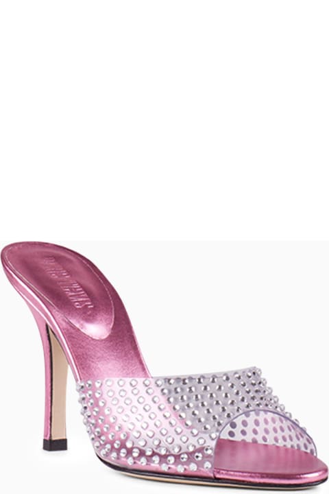 Holly Penelope Mules With Crystals