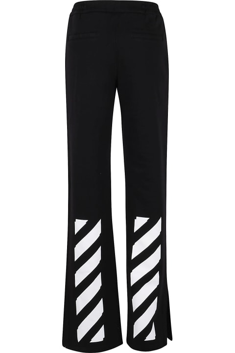 Off-White Diag Tapered Sweatpant - Blue white