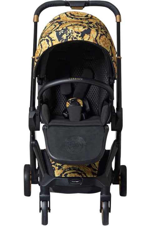 Stroller With Baroque Print