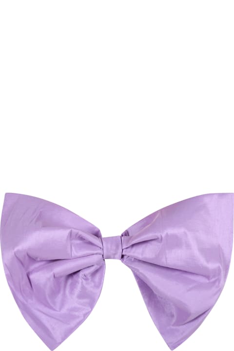 Lilac Belt For Girl With Bow