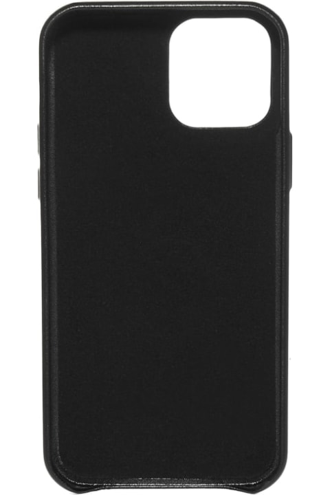 AMBUSH Ipho 12 Promax Case Maxi Log - Black off white
