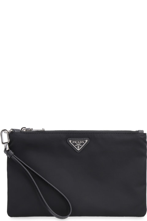 Nylon Pouch-bag With Logo