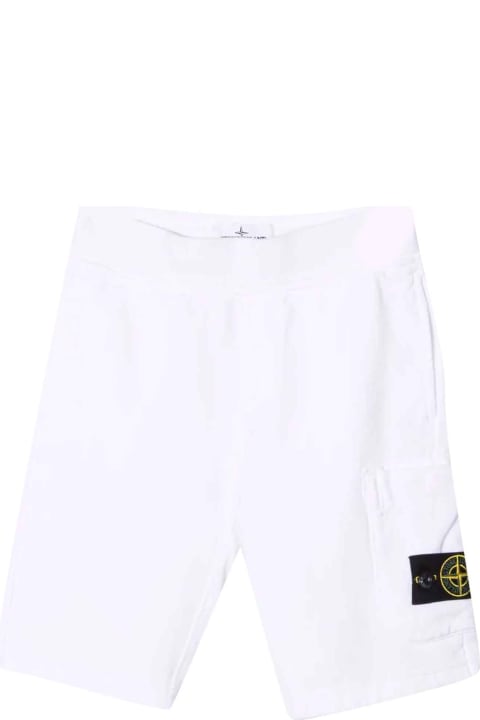 White Bermuda Shorts Boy