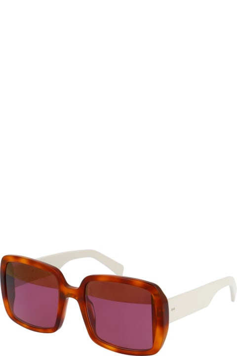 Marni Eyewear Me633s Sunglasses - 222 HAVANA BRICK SAND