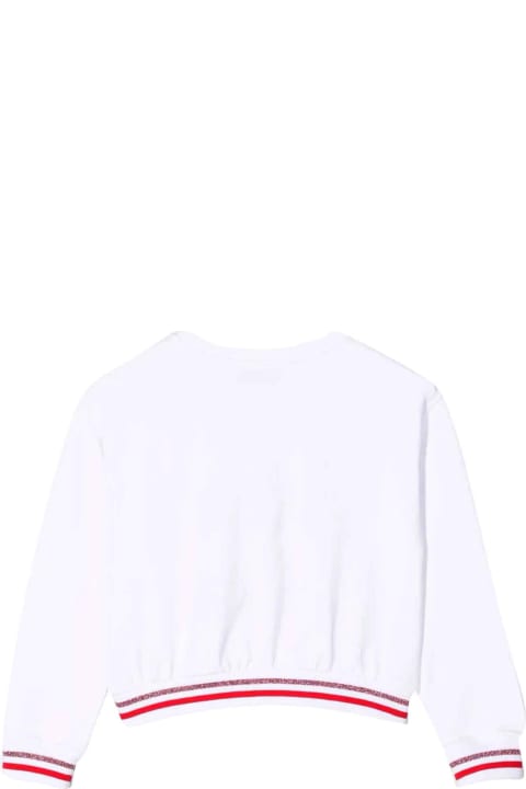 Moschino White Girl Sweatshirt - Grey