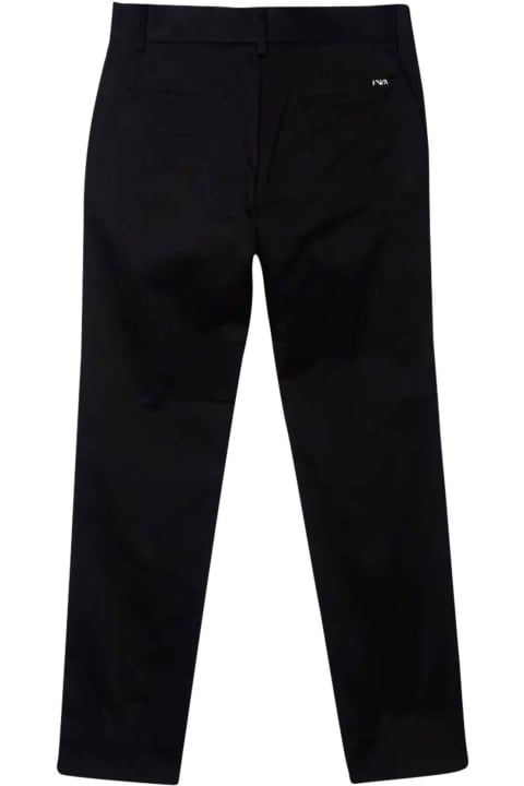 Emporio Armani Blue Teen Trousers - Red