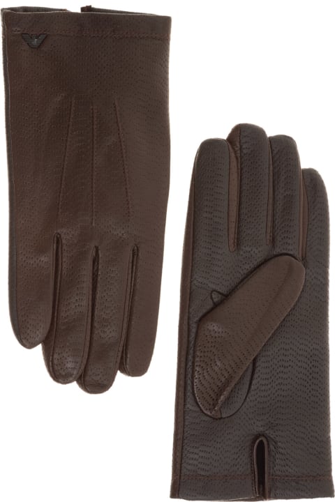Emporio Armani Eagle Gloves