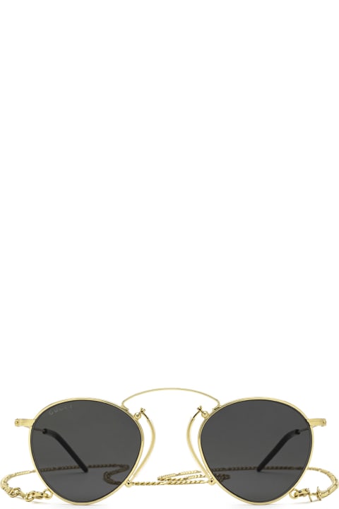 Gucci Eyewear Gg1034s Gold Sunglasses