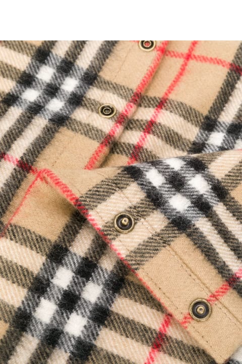 Burberry Vintage Check Cashmere Scarf - Beige