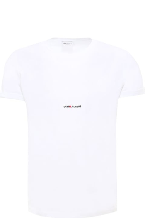Saint Laurent T-shirt - Nero/argento