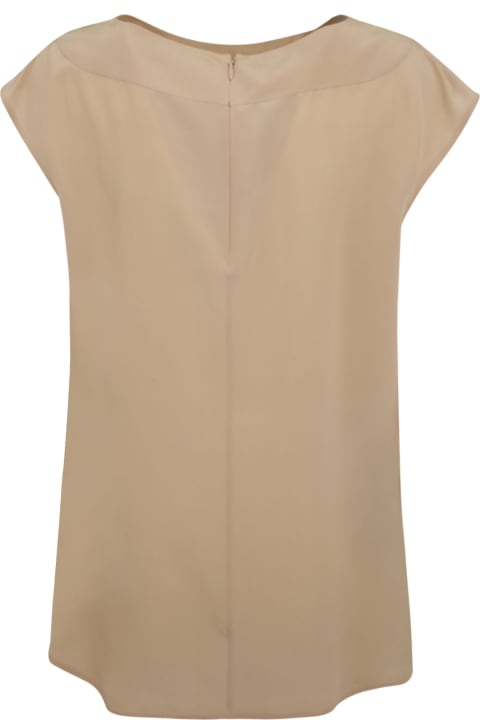 Rear Zip Bow Detail Top