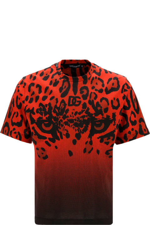 Dolce & Gabbana T-shirt - Rosso brillante