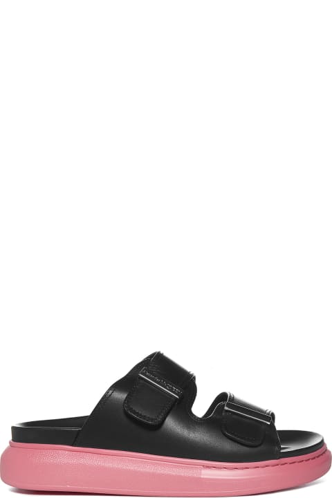 Alexander McQueen Sandals - Black/white