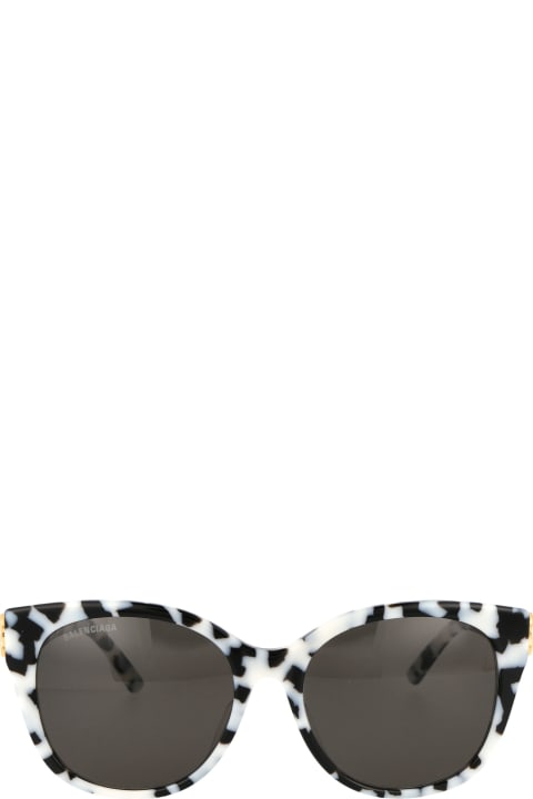 Balenciaga Eyewear Bb0103sa Sunglasses - Black Black Grey