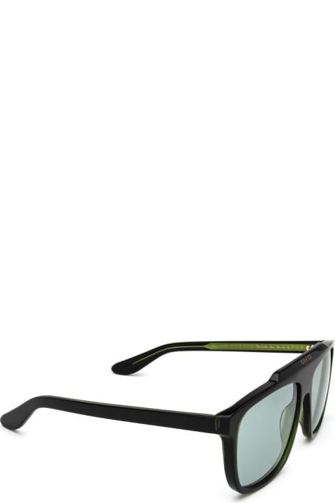 Gg1039s Black & Green Sunglasses