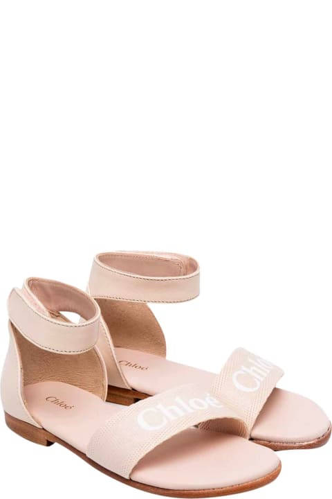 Chloé Kids Pink Sandals