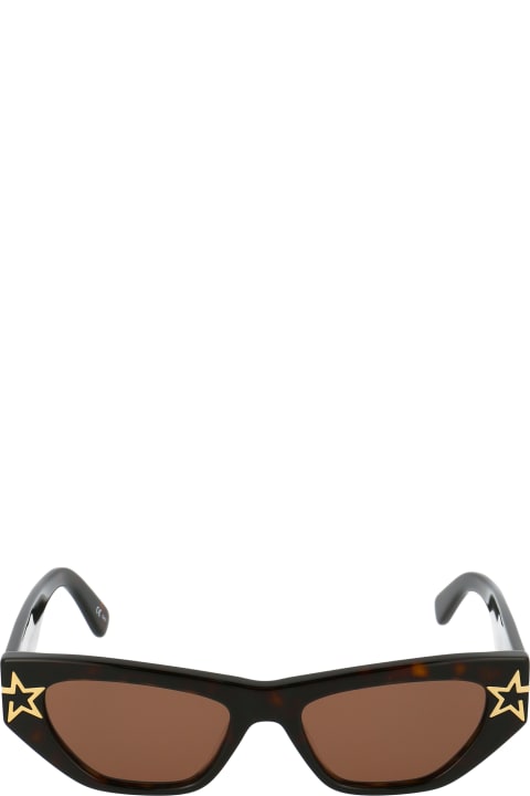 Stella McCartney Eyewear Sc0209s Sunglasses - 001 BLACK BLACK SMOKE