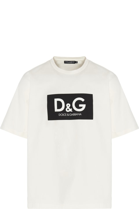 Dolce & Gabbana T-shirt - LOGO1 NERO F BCO NAT (Black)