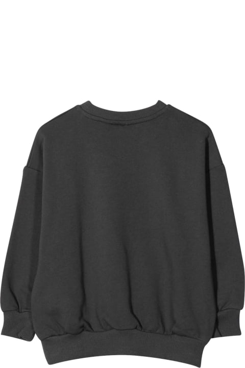 Mini Rodini Unisex Gray Sweatshirt - Violet