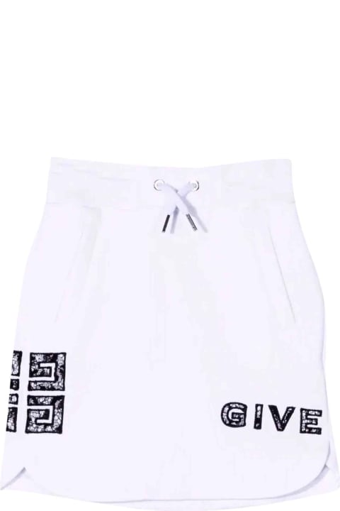 Givenchy White Girl Skirt - Nero/rosa