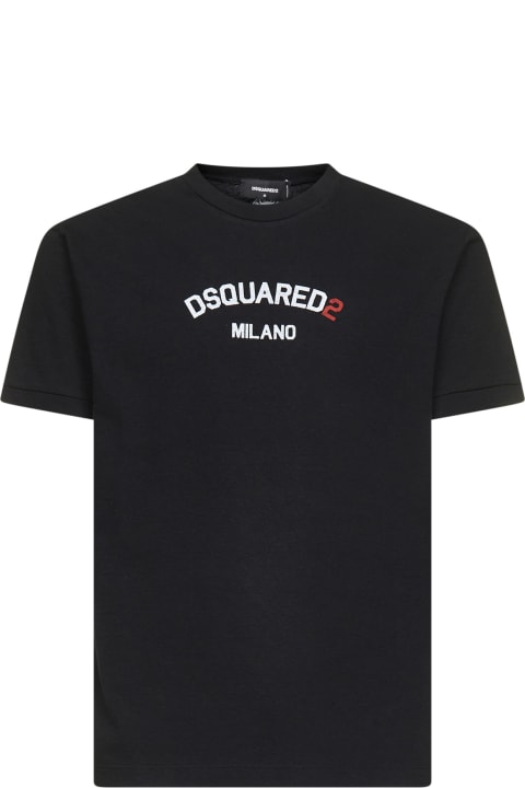 Dsquared2 T-Shirt - BLACK WHITE (Black)