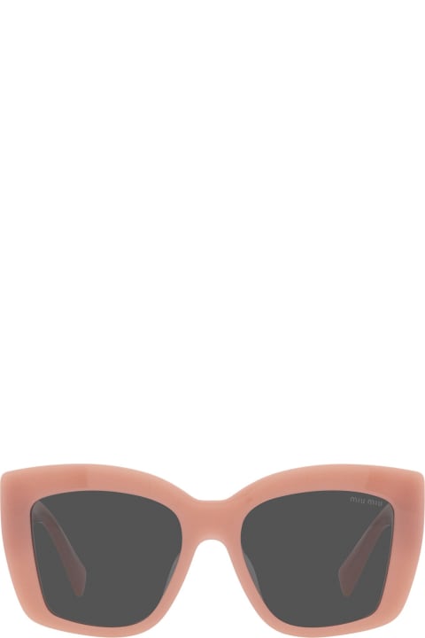 Miu Miu Eyewear Mu 04ws Pink Opal Sunglasses