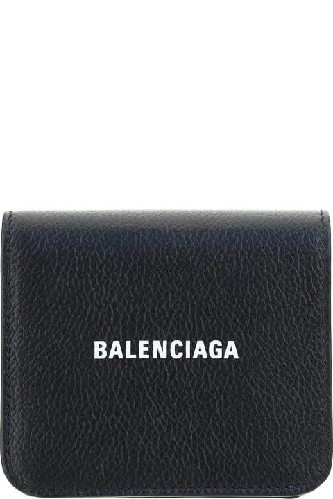 Balenciaga Wallet - Black/white/black