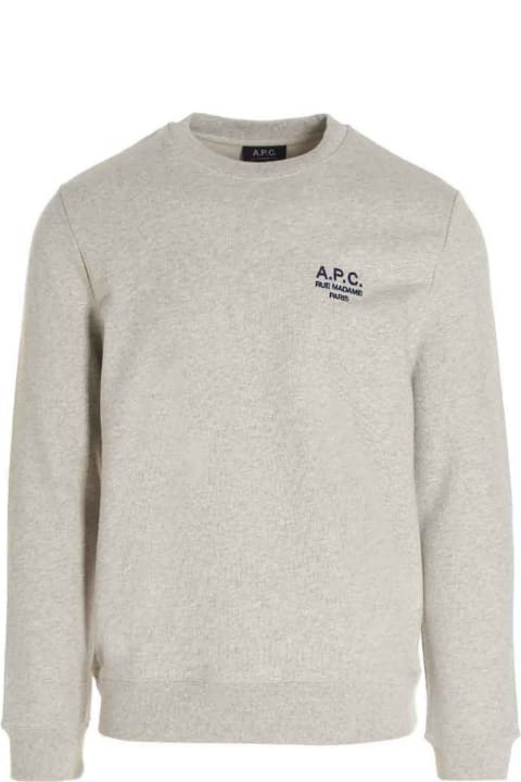 A.P.C. Sweatshirt - Heathered grey