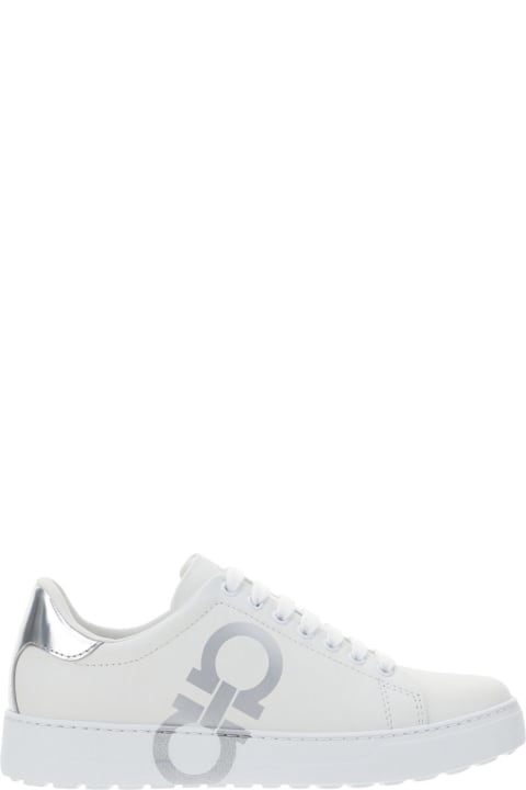Salvatore Ferragamo Sneakers Number - Bianco ottico